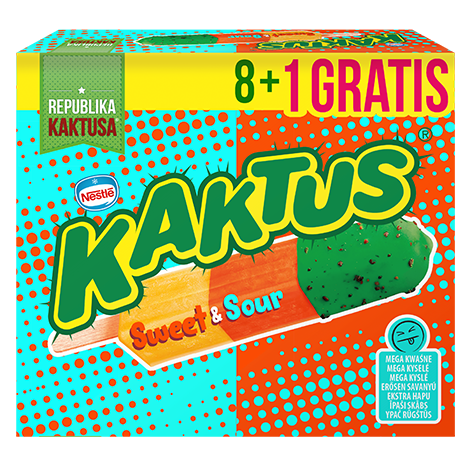 Kaktus Sladký kyslý – sweet & sour